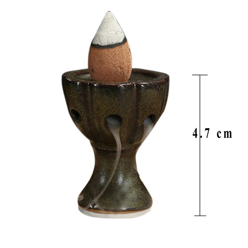 Incense Cone Holder Small Incense Holder Ceramic Waterfall Etsy