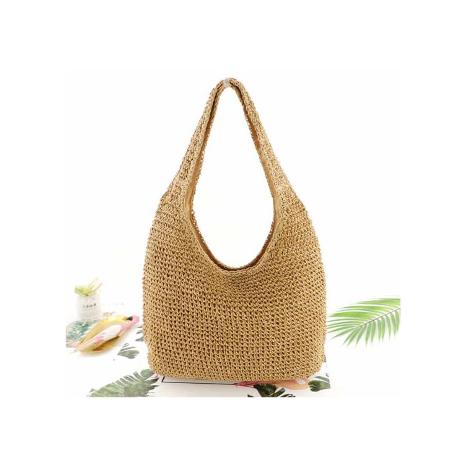 Straw Beach Bag Straw Handbag Straw Bag Women Straw Bag Etsy