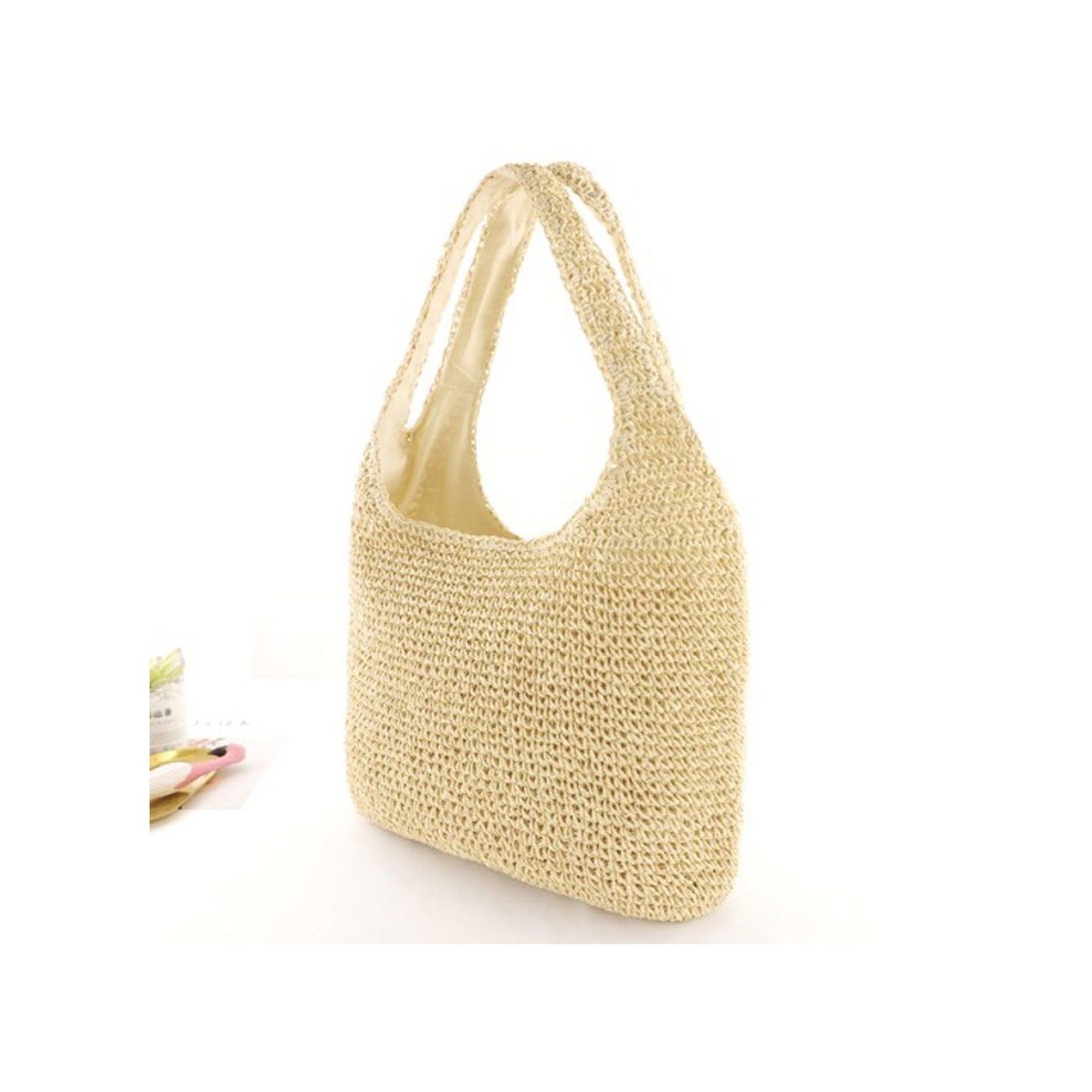 Straw Beach Bag Straw Handbag Straw Bag Women Straw Bag - Etsy