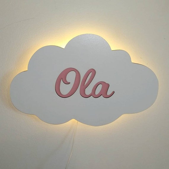 Lampada Da Parete A Forma Di Nuvola, Palloncino E Arcobaleno Per La Cameretta Del Bambino • Illuminazione Italia - Foto 6