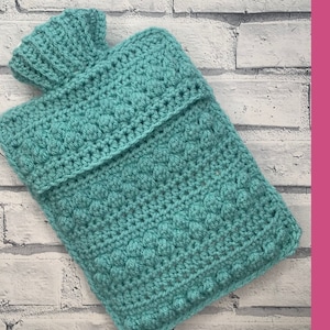 Easy Crochet Hot Water Bottle Cover Pattern, Hot Water Bottle Cosy
