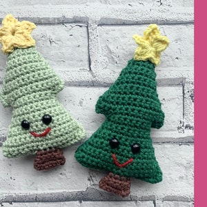 Christmas Tree Crochet Pattern, Amigurumi crochet pattern, Cute Christmas Crochet, Crochet Christmas Ornament,