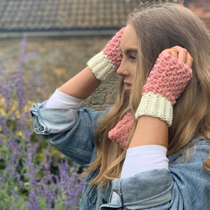 Gehäkelte Pulswärmer Muster, gehäkelte Pulswärmer Muster, gehäkelte fingerlose Handschuhe Muster