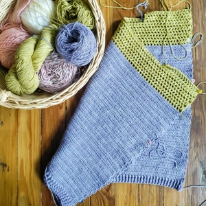 Womans Easy Summer Crochet Top Pattern for Beginners Lacy Crochet T-shirt Pattern, Easy beginner crochet pattern image 7