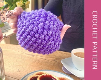 Crochet Teapot Cozy Crochet Pattern, Tea Pot Cozy, crochet Teapot Cover Crochet Pattern, Crochet Teapot Cozy