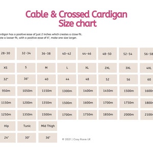 Crochet Cardigan Kit for sizes XS-5XL image 8
