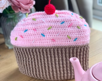 Tea Cosy Crochet Pattern for beginners, Tea Pot Cozy, Insulated Tea pot Cover Crochet Pattern