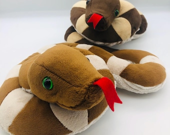 Serpente di peluche fatto a mano: peluche dello zodiaco cinese (108 cm)