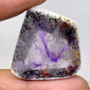 Amethyst Slice Gemstone,Amethyst Slice Cabochon,Amethyst Freeform Shape Cabochon,56 cts, 30.33.36 x 6.80 mm approx