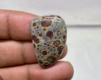 Asteroid Jasper Gemstone,Asteroid Jasper Cabochon,Asteroid Jasper Freeform Shape, 33 cts,31 x 21 x 6 mm approx