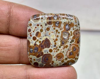 Asteroid Jasper Gemstone, Asteroid Jasper Cabochon,Cushion Shape,47 cts,29 x 29 x 6 mm approx