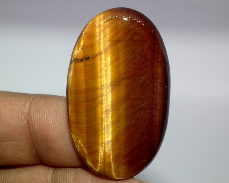 24 x 42 x 6.25 mm Approx Yellow Iron Tiger Eye Cabochon Yellow Iron Tiger Cabochon,Tiger Eye cabochon Tiger eye Oval Cabochon,56 cts