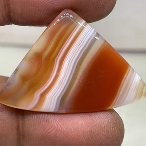 Botswana Agate Gemstone,Botswana Agate Cabochon,Botswana Agate, 28 cts, 39 x 27 x 4 mm approx
