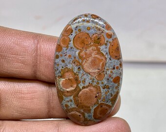 Asteroid Jasper Gemstone,Asteroid Jasper Cabochon,Oval Shape,49 cts,43 x 25 x 6 mm approx