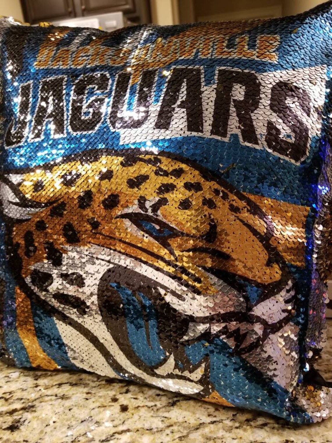 Jacksonville Jaguars Mermaid pillow custom team pillows Etsy