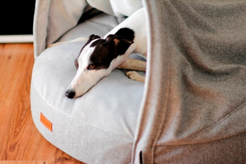 Gemütliches Höhlenbett für Hund Kuschelbett Etsy