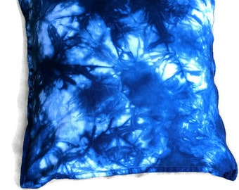 Indigo cushions cotton  hand dyed