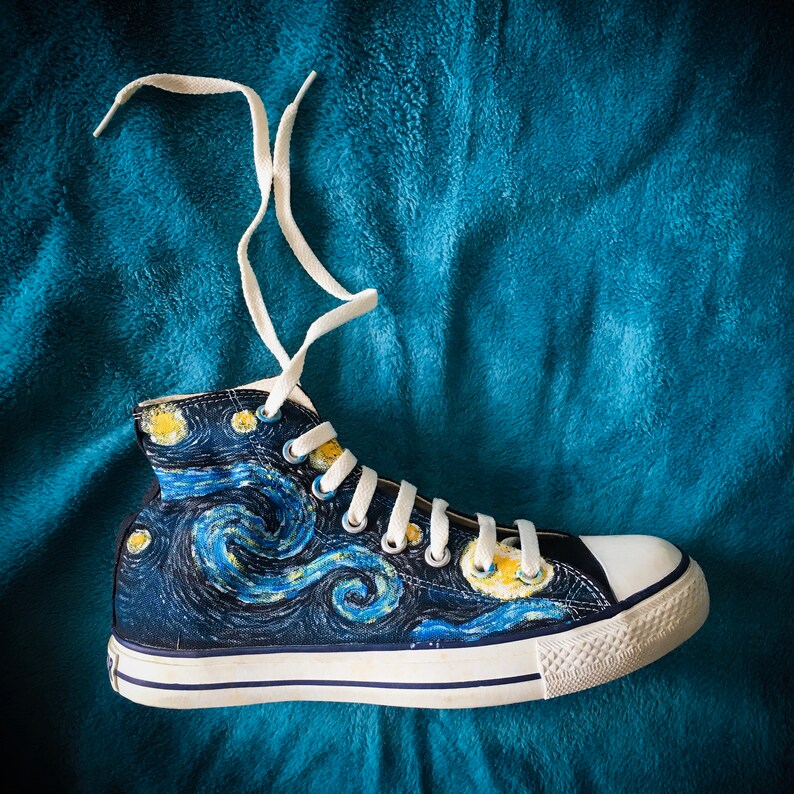 starry night converse