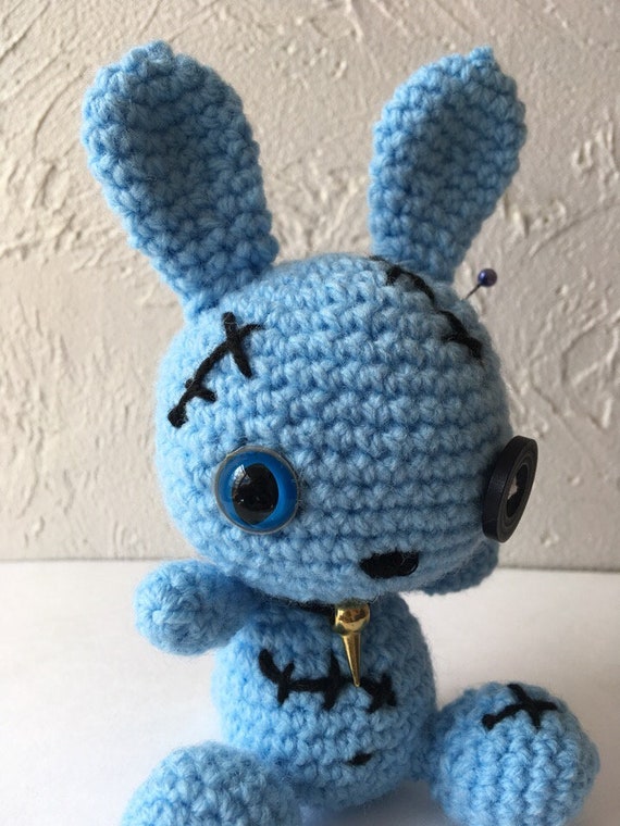 creepy rabbit doll