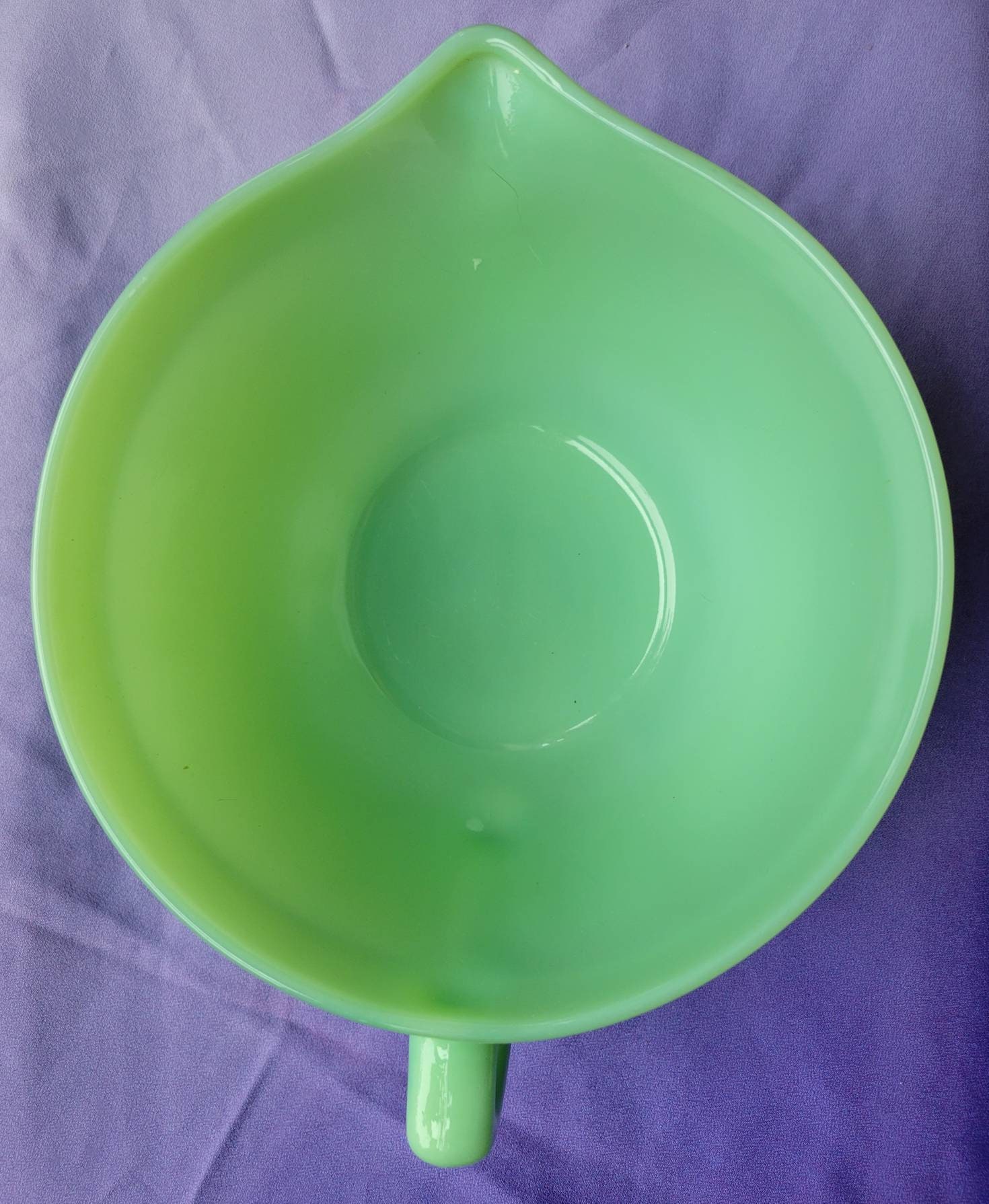 Fire King Jadite Jadeite Batter Bowl Mixing Bowl Bowl Etsy