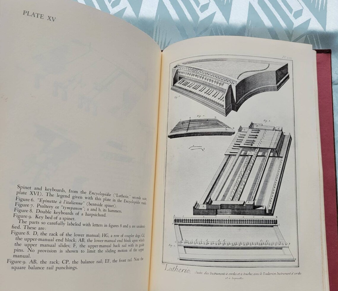1967 Three Centuries of Harpsichord Making Clavichord - Etsy