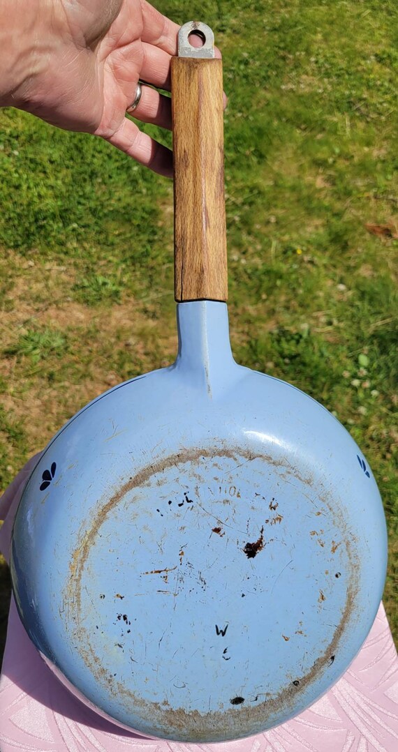 DRU, 26, Skillet, Fry Pan, Frying Pan, Made in Holland, Enameled