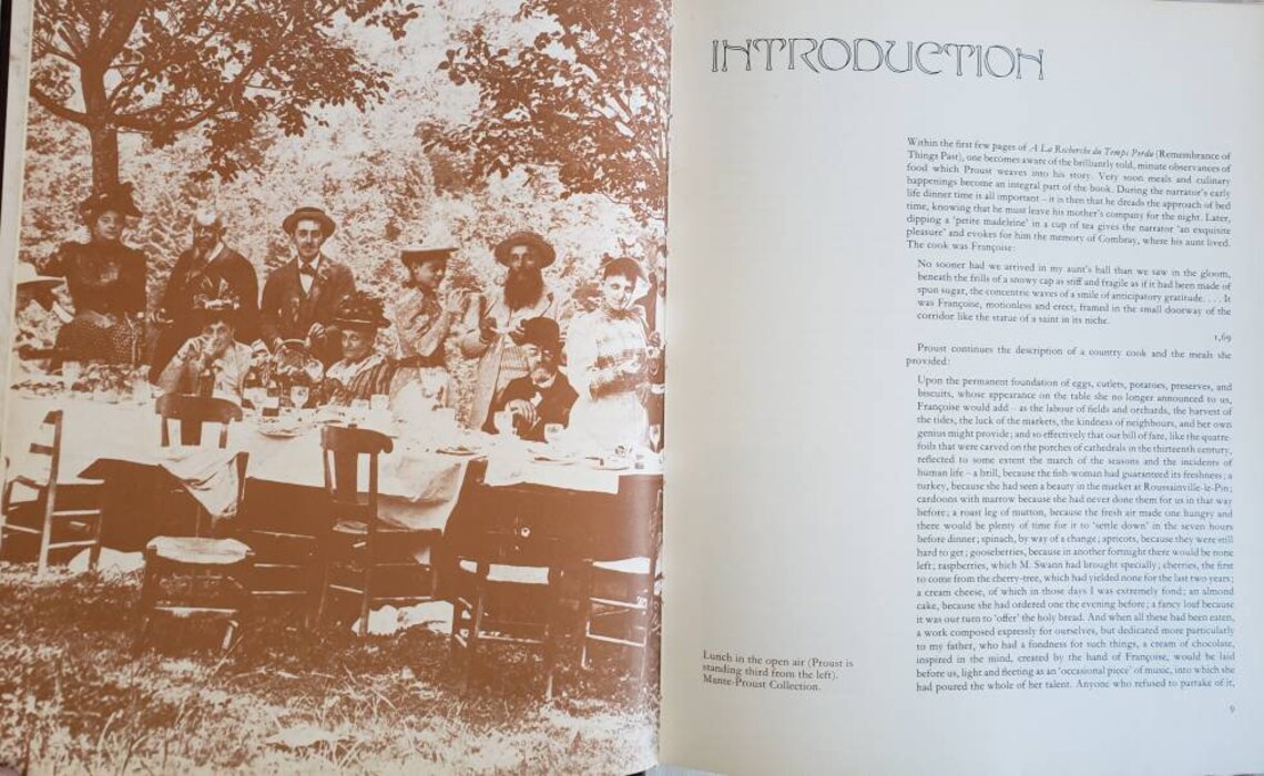 1979 Dining with Marcel Proust Practical Guide French | Etsy