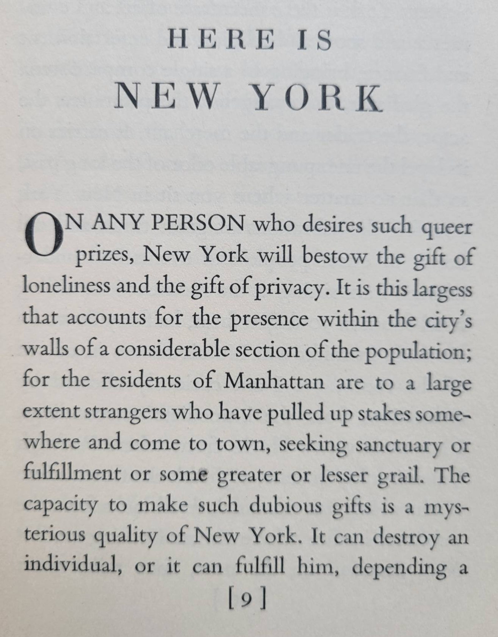 1949 Here is New York E B White Perceptive Funny Etsy