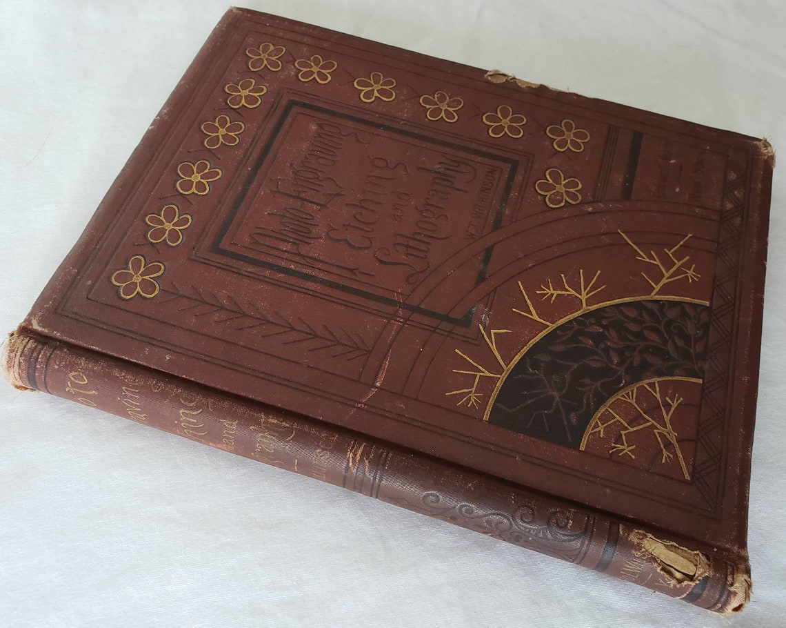 1888 Photoengraving Etching & Lithography Collotype Etsy