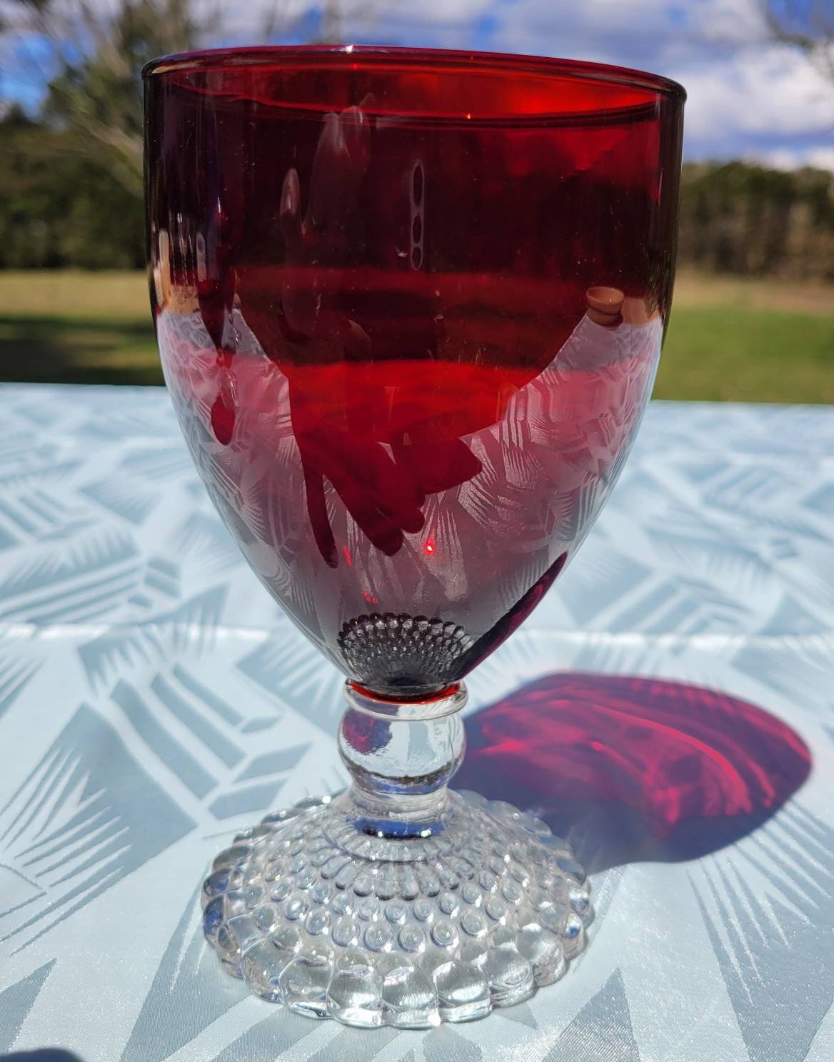 Anchor Hocking Nut Grinder Red Top 1930s Depression Glass - Ruby Lane