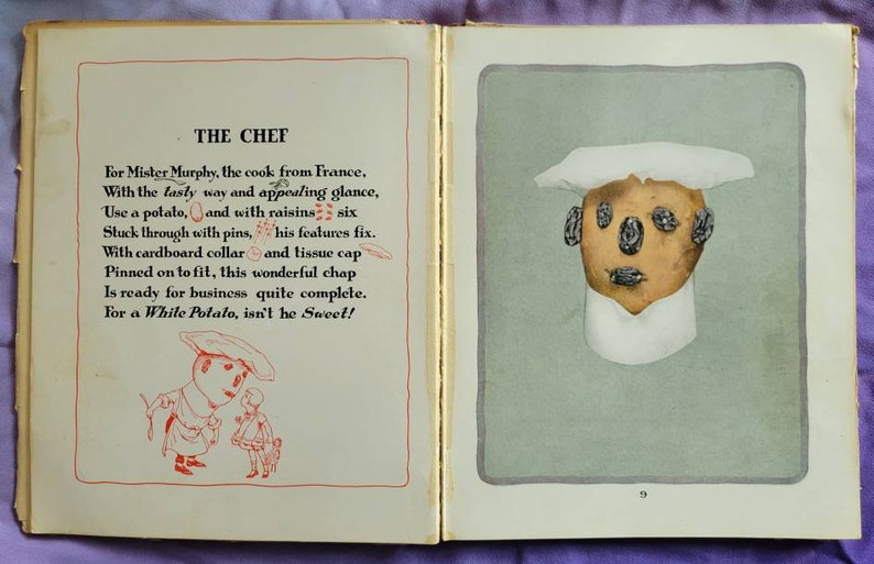 1922 Kritters of the Kitchen Kingdom How to Make Them Fun Etsy