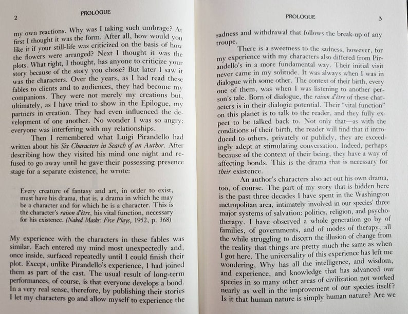 Friedmans Fables & Discussion Questions Psychology Todays Etsy
