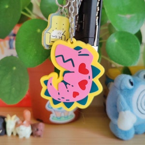 Cutie Croc Soft Rubber PVC Keychain