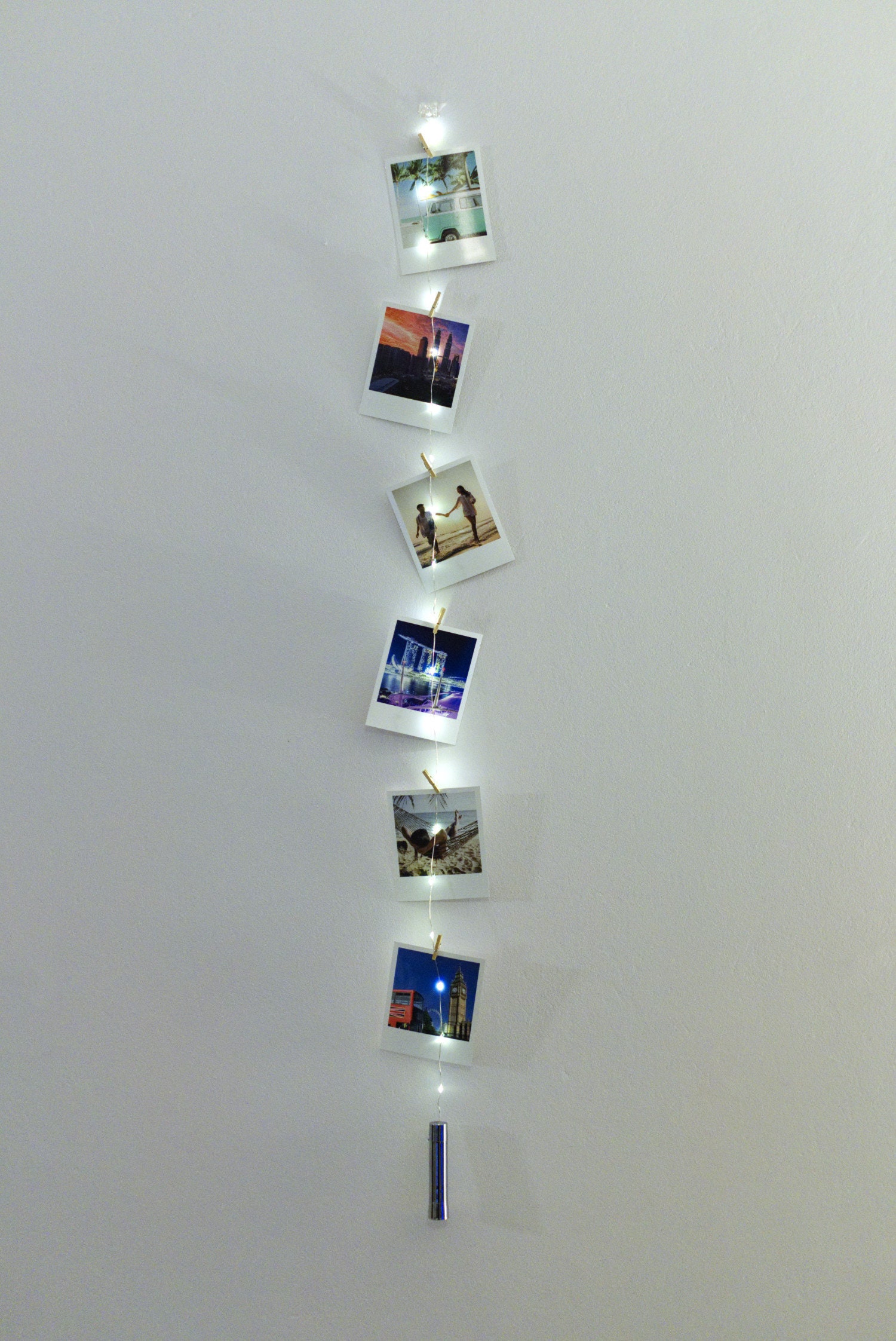 Cintre photo de lumières féeriques cintre photo à piles LED -  France