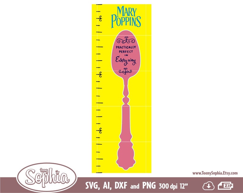 material Mary Poppins 15 Cliparts format Svg File for Cricut and Dxf File for Silhouette cutting machine plus Ai and Png file.