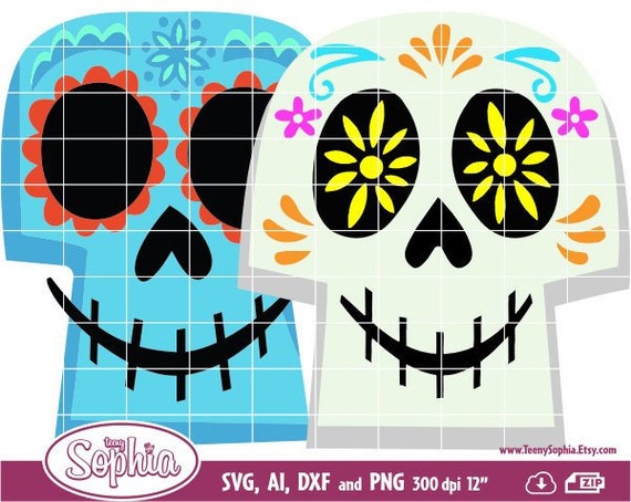 Download Vector Disney Pixar Coco Skull ornament clipart format Svg ...