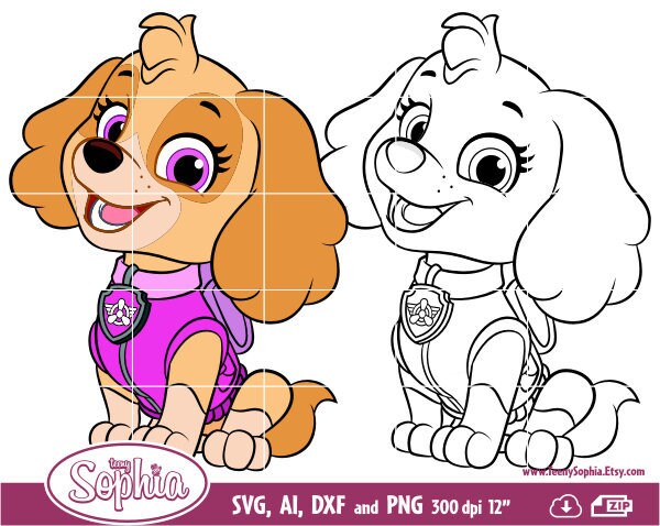 girl paw patrol svg girl paw patrol svg