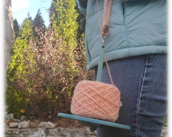 Tragbarer Garnhalter Muster