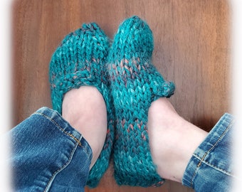 Cozy Slippers Knitting Pattern