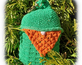 Leprechaun Charm Bag Knitting Pattern