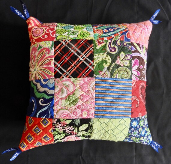 Custom Handmade Pillows Made From Authentic Vera Bradley Etsy