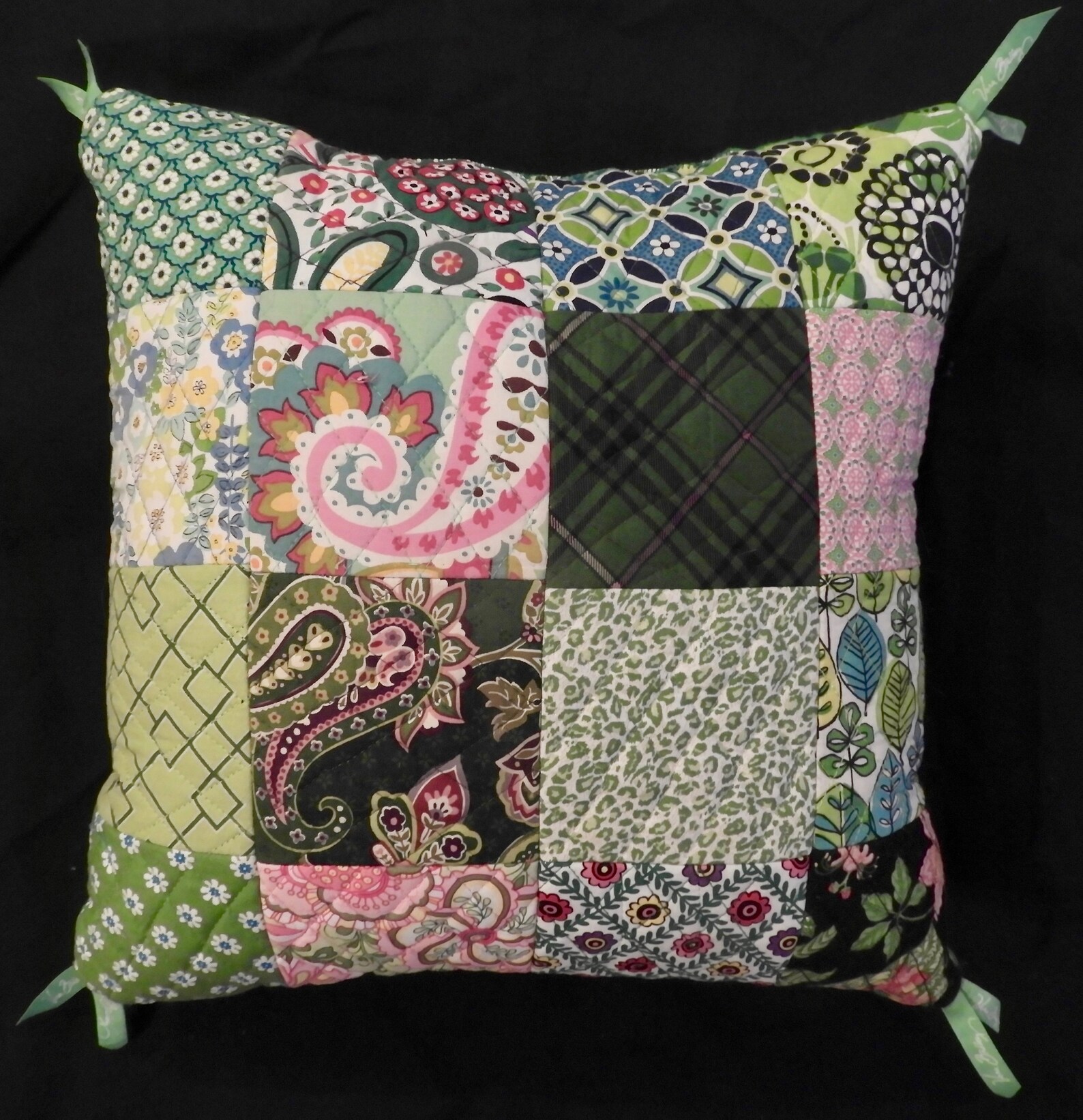 Custom Handmade Pillows Made From authentic Vera Bradley Fabrics Etsy 日本