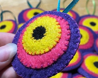 Orbaments - hand-stitched felt ornaments for any weird occasion