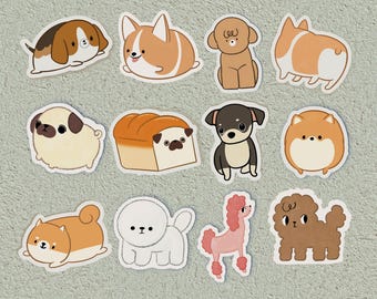 Mix & Match Cute Dog Sticker Pack