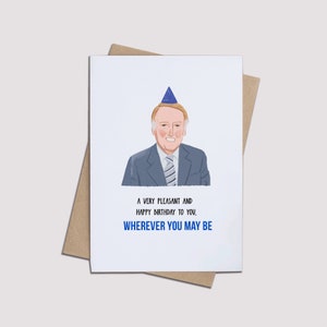 Vin Scully Birthday Celebration Card
