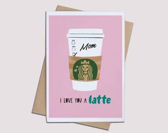 Romantic Love Note Card - Personalized Minimalist Design