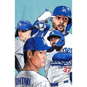 Los Angeles Dodgers Art Print