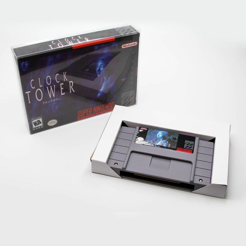 Clock Tower Super Nintendo SNES Video Game English Translation Etsy