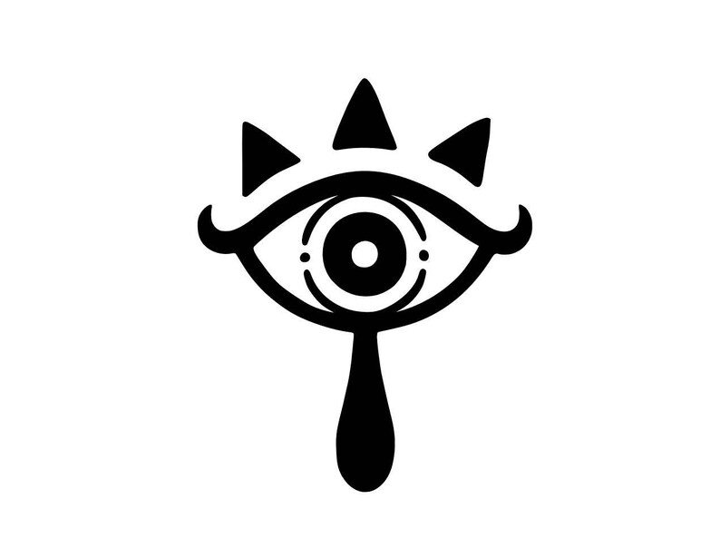 Legend of Zelda Vinyl Decal Sticker Featuring Breath of the Etsy