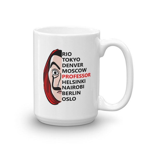 La Casa De Papel Money Heist Bella Ciao Both Sides Printed Mug